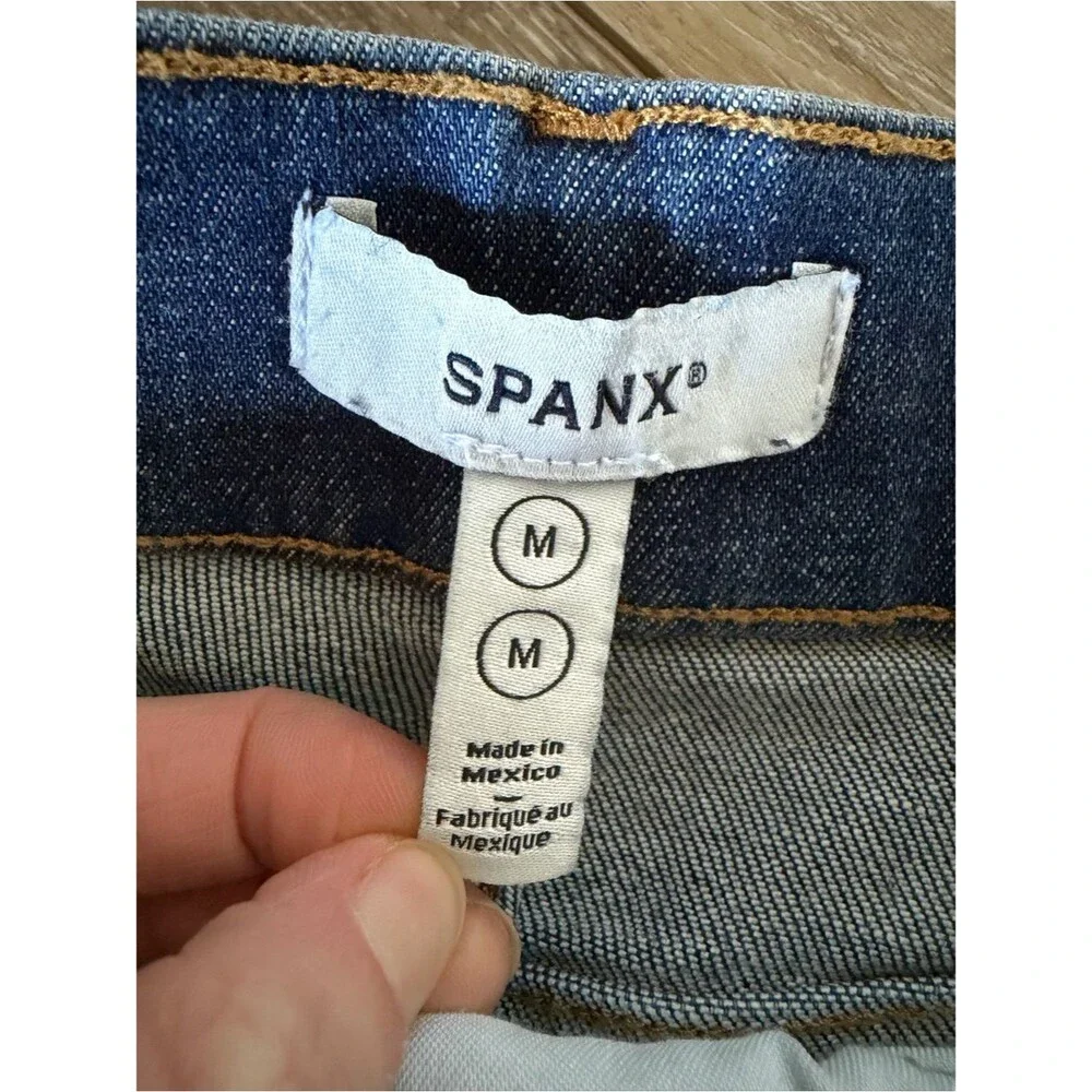 SPANXshape™ Authentic 360 Cropped Wide Leg Jeans - Picture 5 of 12